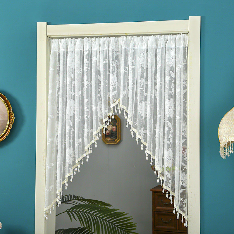 Lace Half Curtain For Home Bedroom Decor