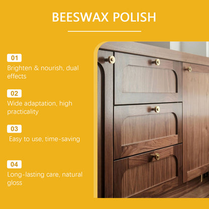 Beeswax Polish For Wood Furniture And FloorsRepairs Scratches And