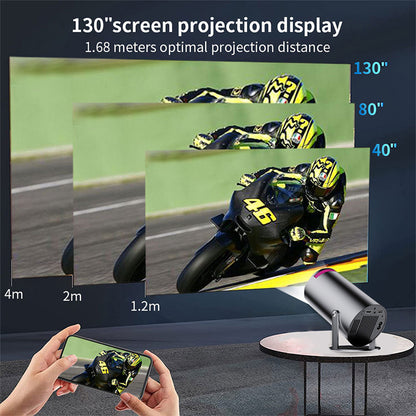 Smart Home Gadget - Portable Home Theater Projector, Mini Projector