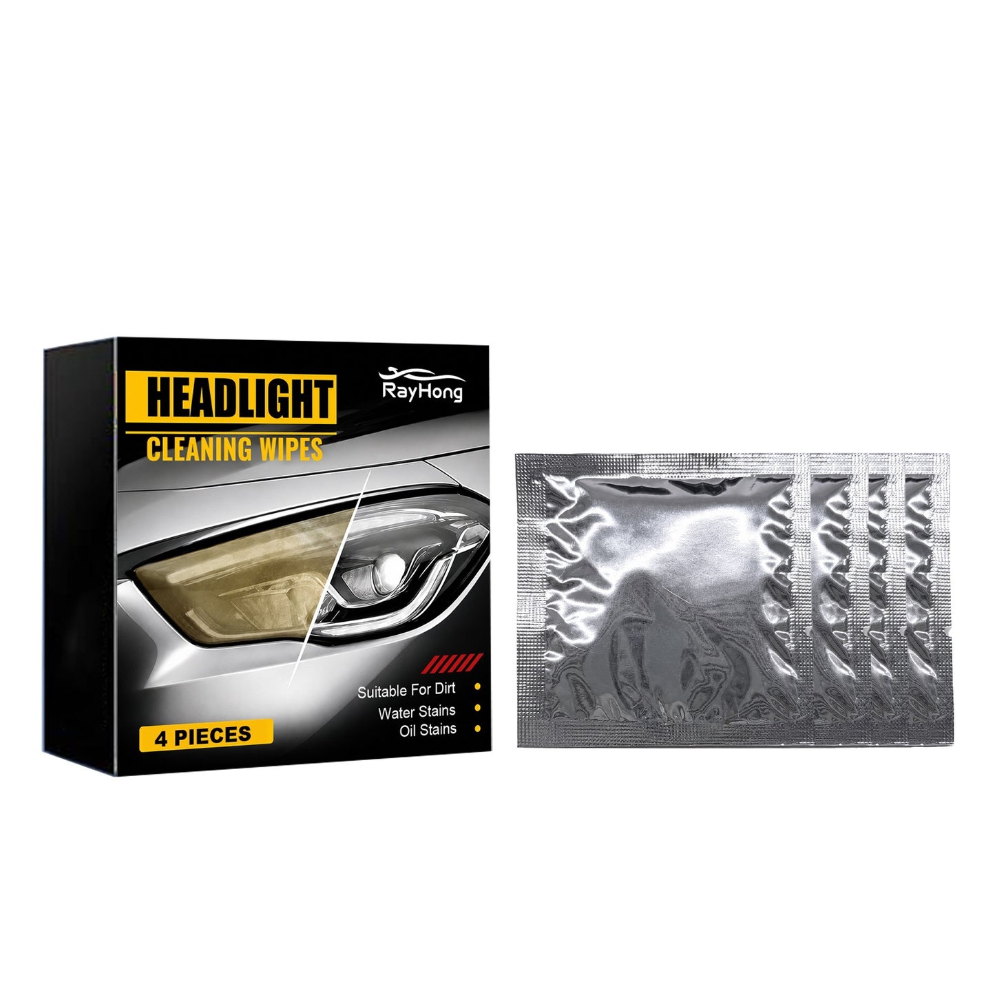 Headlight Cleaning Wipe