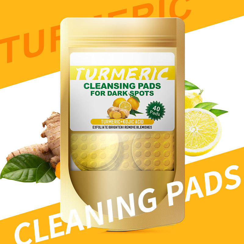 No 1ogo Turmeric Kojic Acid Cleaning Tablets Yellow Bag