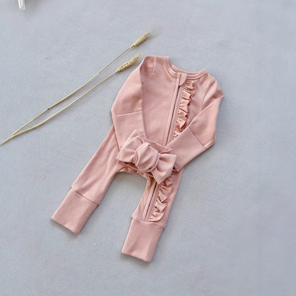 Girls' Jumpsuit Romper Baby Girls' Home Pajamas