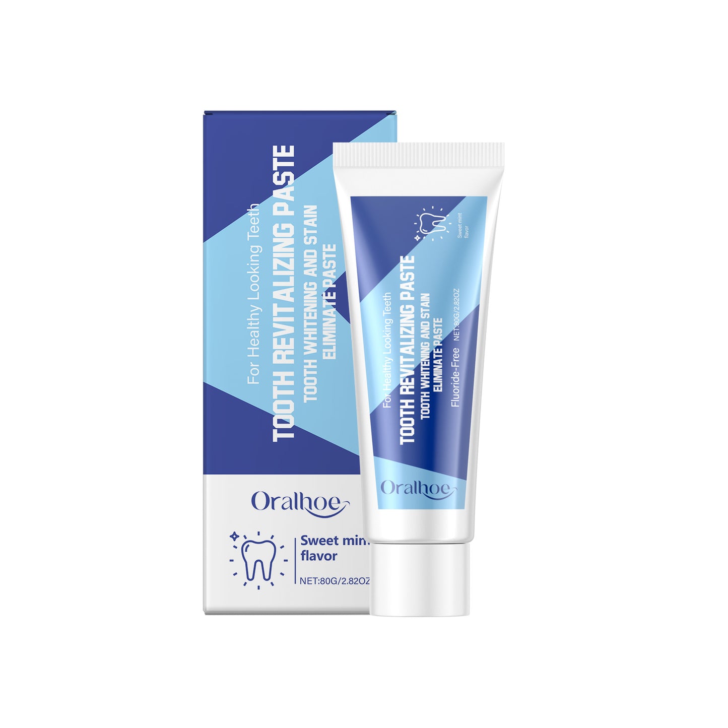 Cleaning Tools - Deep Cleaning Bright White Toothpaste 80g 1box