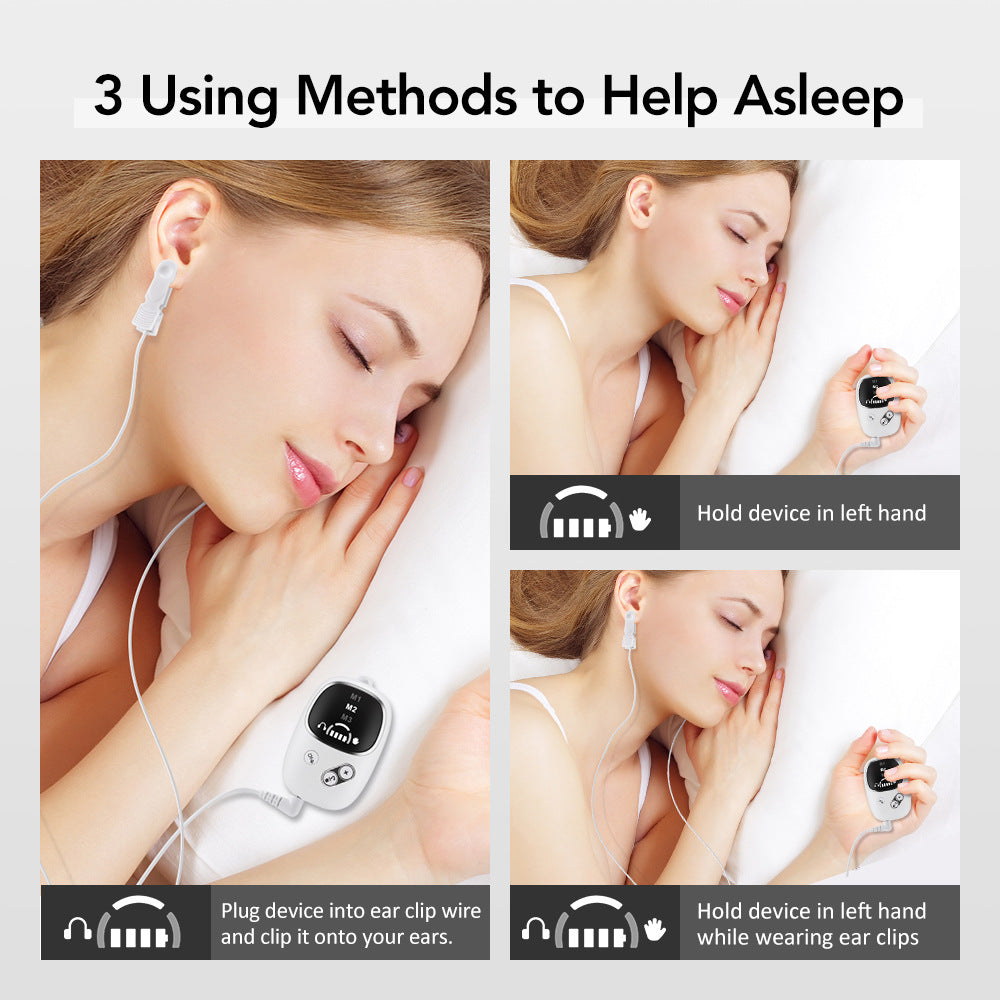 Smart Home Gadget - Smart Hand-Held Sleep Device 2-in-1 Ear Clip