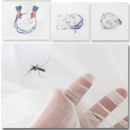 Head Mosquito Net For Bed Portable Foldable Pillow Mosquito Net Anti Insect Head Net For Double Couple Bed Travel Home Use