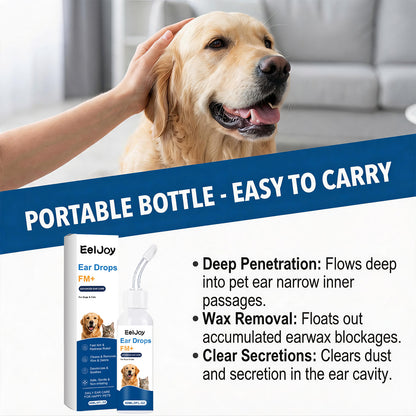 Pet Ear Care Drops Gentle Ear Cleaning For Pets