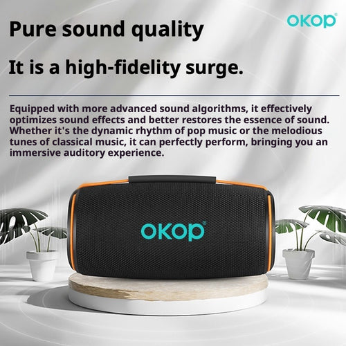 KP-810 Model Portable Bluetooth Speaker With RGB Colorful Lights Heavy Bass Card Slot And Desktop Home Use