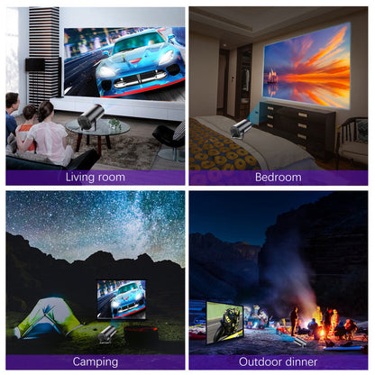 Smart Home Gadget - Portable Home Theater Projector, Mini Projector