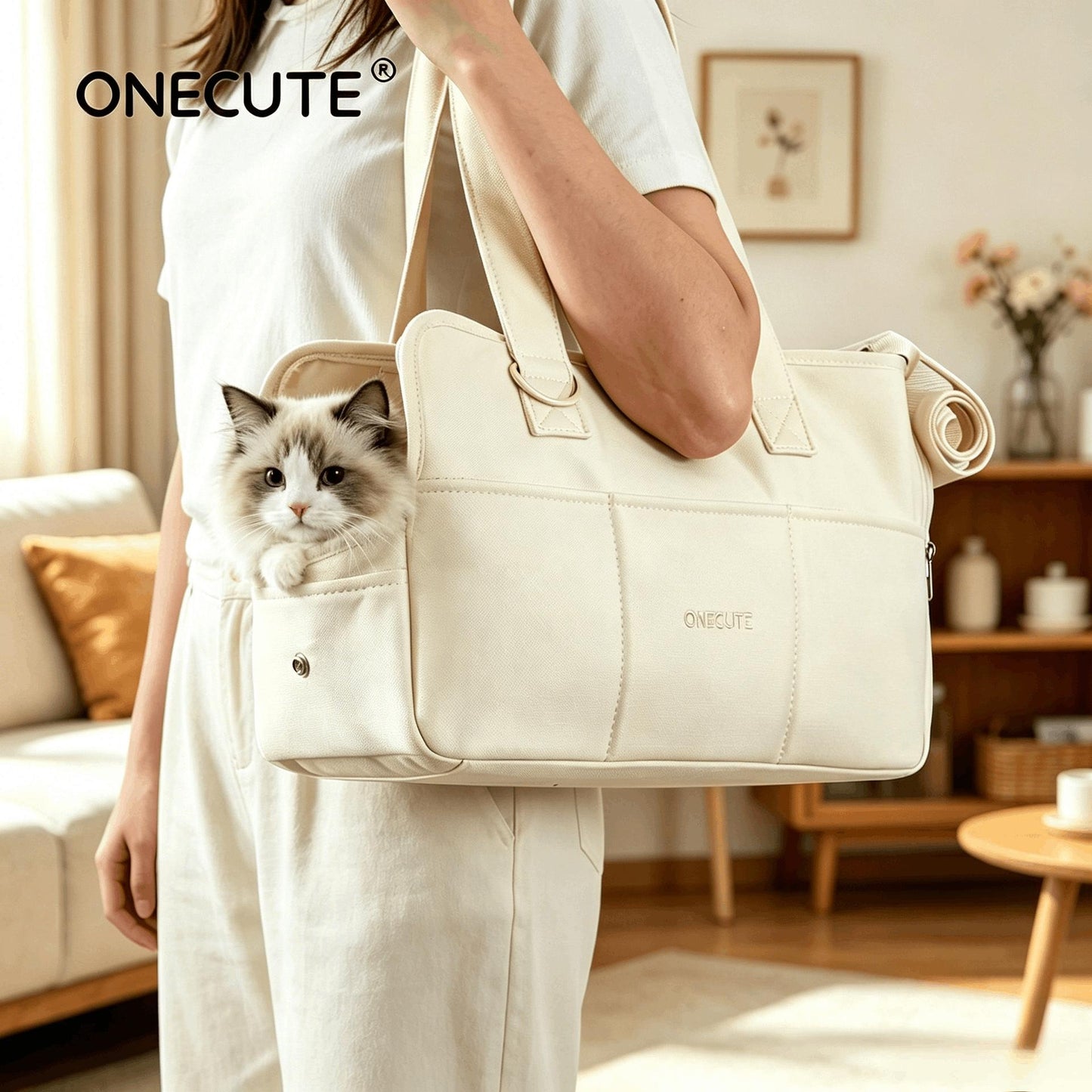Puppy Bag Breathable Pet Carrier Lightweight Cat Carrier For Outings Portable