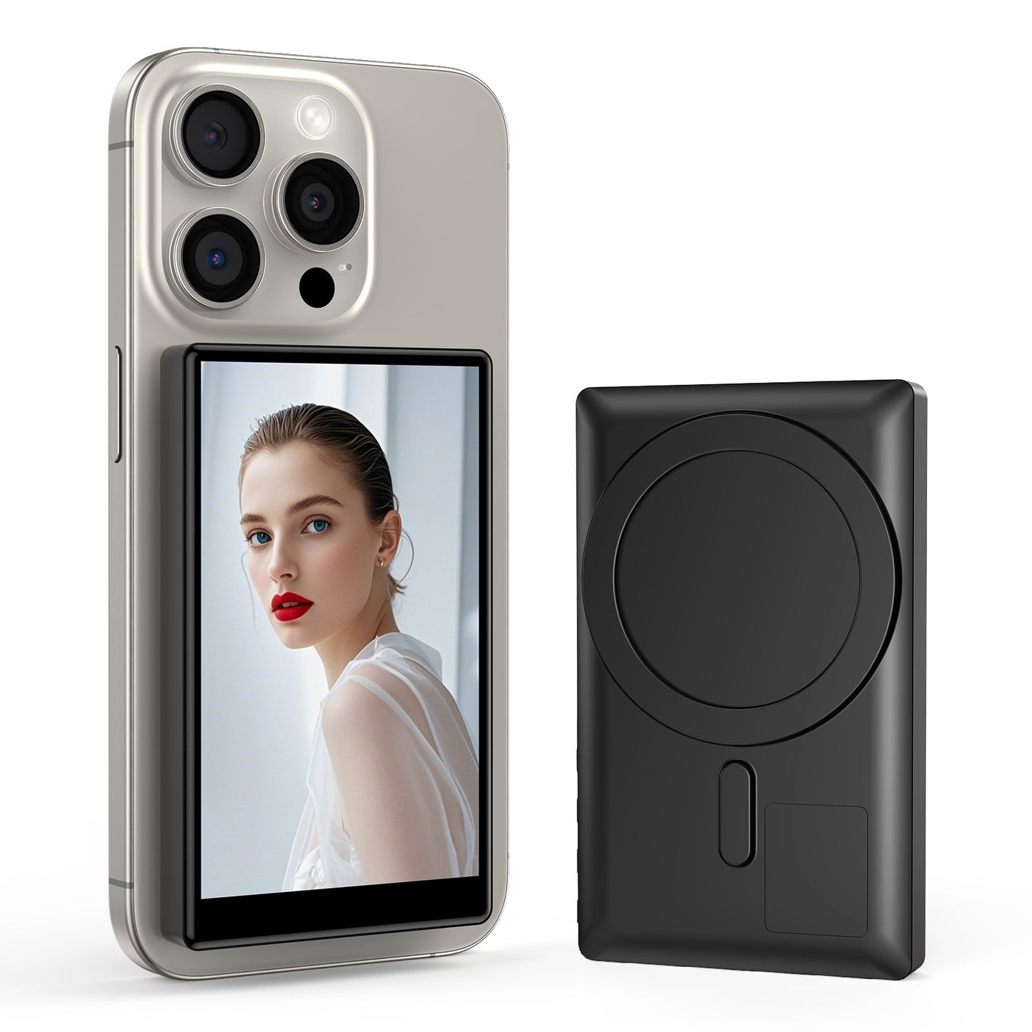 Magnetic Wireless Charging Phone Rear Selfie Projection Device