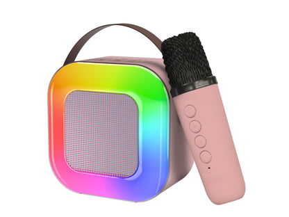 KP-K07 Bluetooth Wireless Karaoke Microphone Speaker Mini All-in-One Home KTV System New Arrival In Stock
