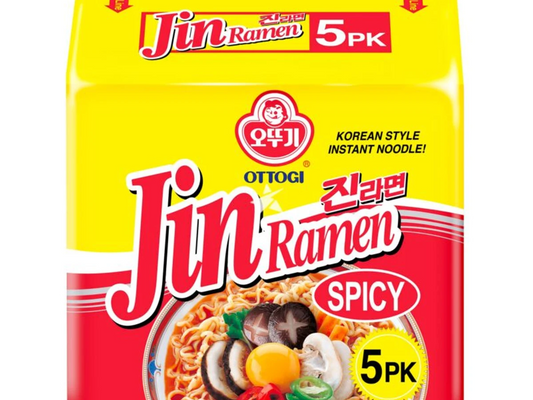 OTG Jin Ramen Spicy 5 x 120g