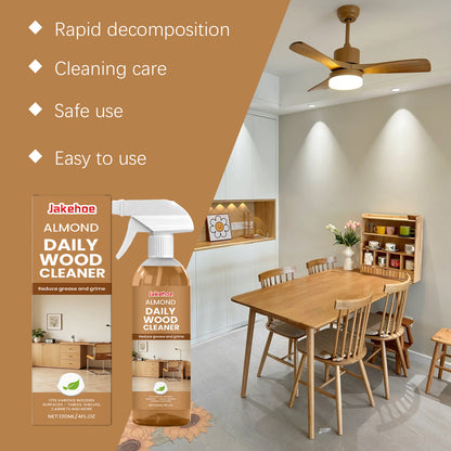 JAKEHOE Wood Cleaner Gently Cleans Furniture, Removes Dirt, And Effectively Maintains The Wood Surface.