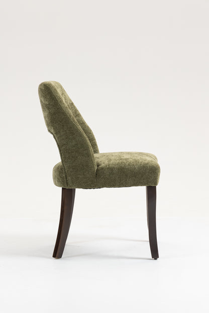 Kitchen Organizer - Dining Chair Set of 2,Upholstered Chenille Fabric