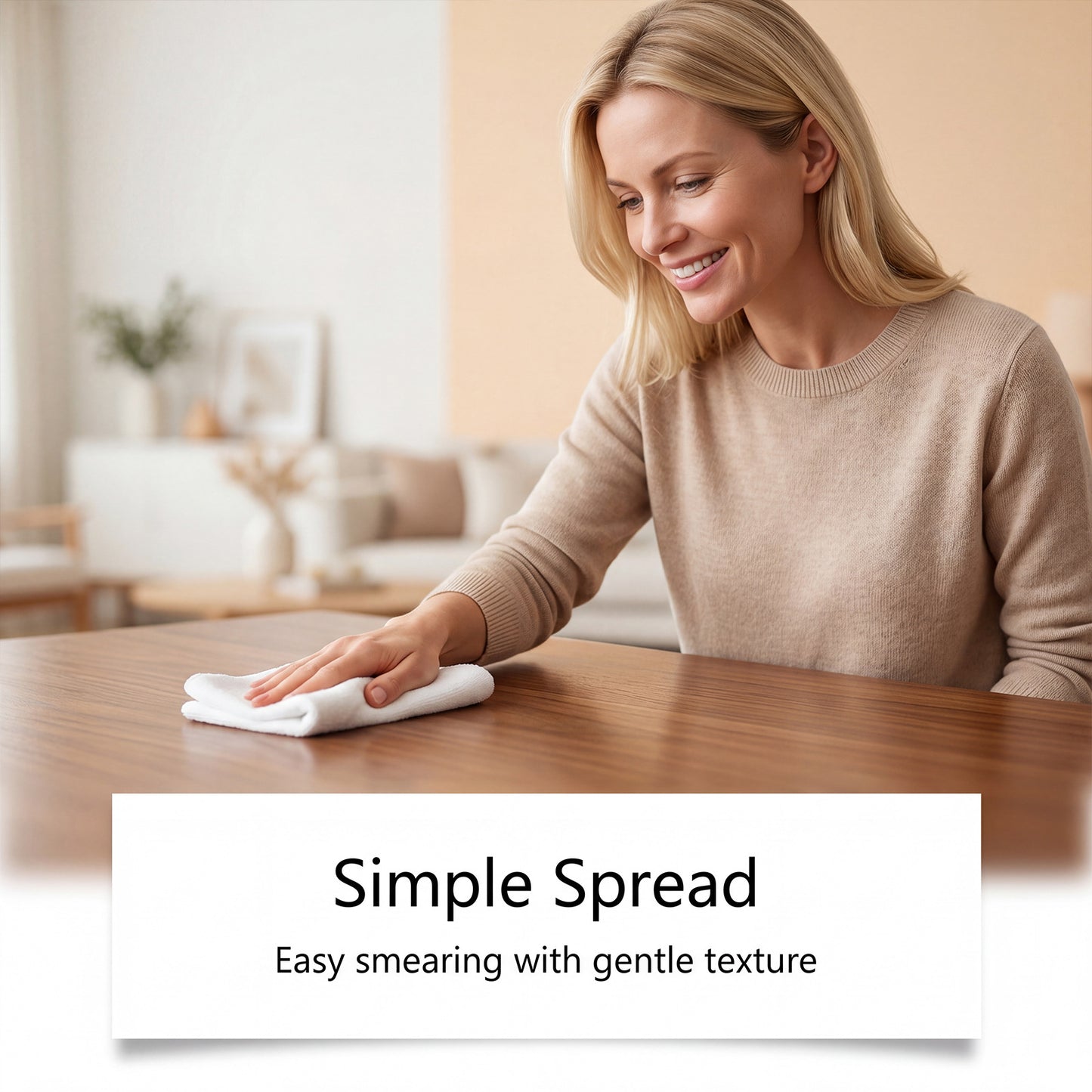 Furniture Care Cream Gentle Texture Gentle Polishing Brightening