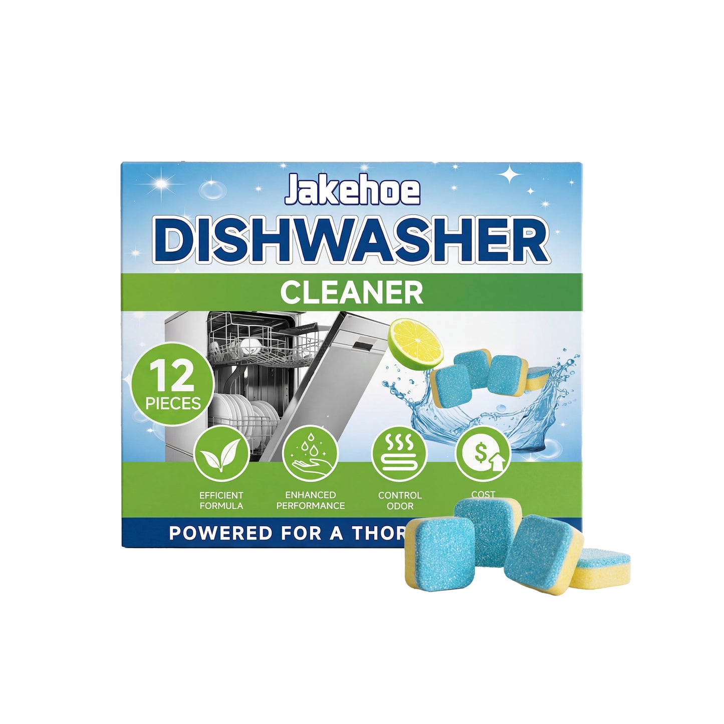 Cleaning Tools - Jakehoe Dishwasher Cleaning Tablets Are Gentle And