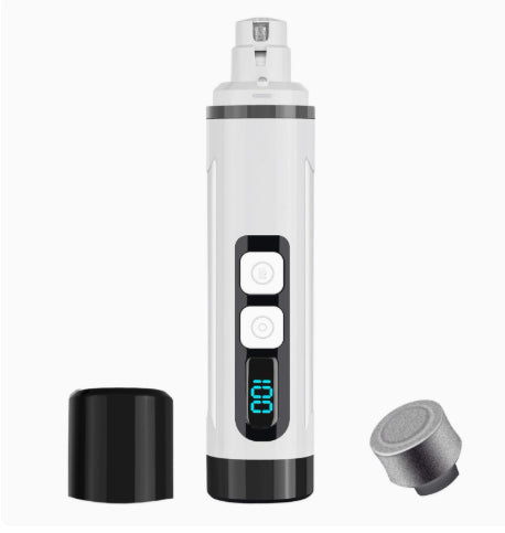 Pet Supplies - Pet Nail Grinder Electric LED Rechargeable Nail