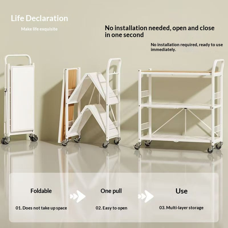 Kitchen Organizer - Kitchen Shelf Metal Living Room Bedroom