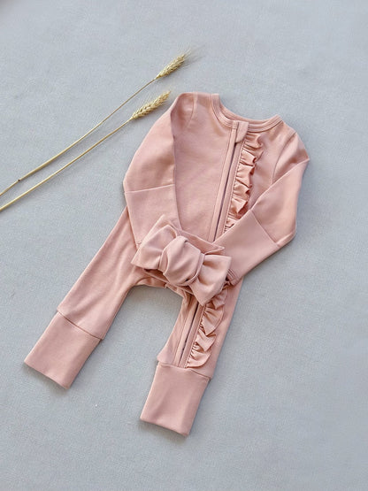 Girls' Jumpsuit Romper Baby Girls' Home Pajamas