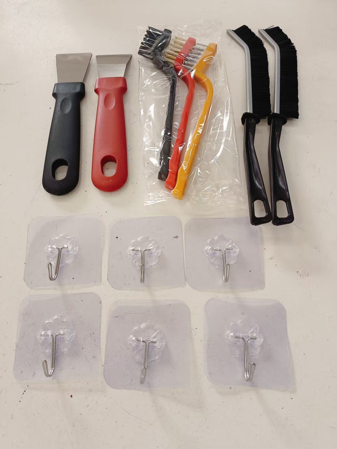 Cleaning Tools - Multi-piece Stove And Range Hood Cleaning Brush Set
