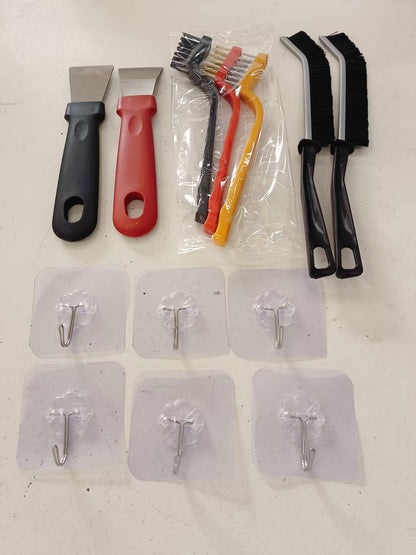 Cleaning Tools - Multi-piece Stove And Range Hood Cleaning Brush Set
