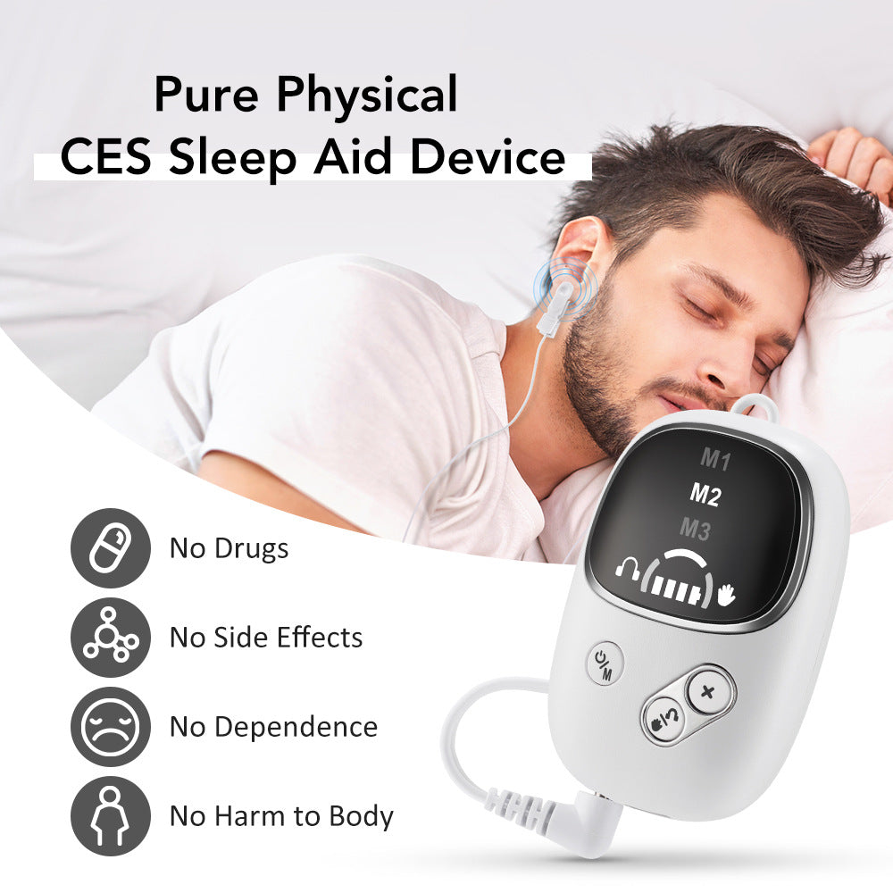 Smart Home Gadget - Smart Hand-Held Sleep Device 2-in-1 Ear Clip
