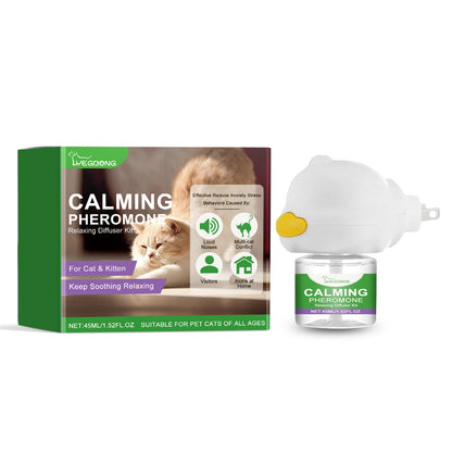 Yegbong Cat Emotional Care Kit Pet Cat Comfort And Calmness, Stress Reduction Care For Agitated Cats