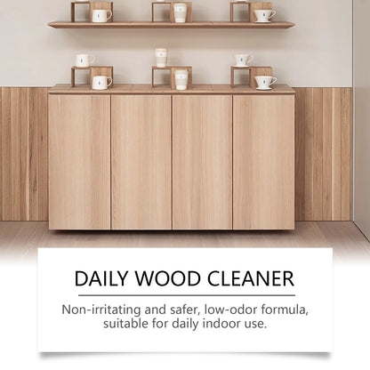 JAKEHOE Wood Cleaner Gently Cleans Furniture, Removes Dirt, And Effectively Maintains The Wood Surface.