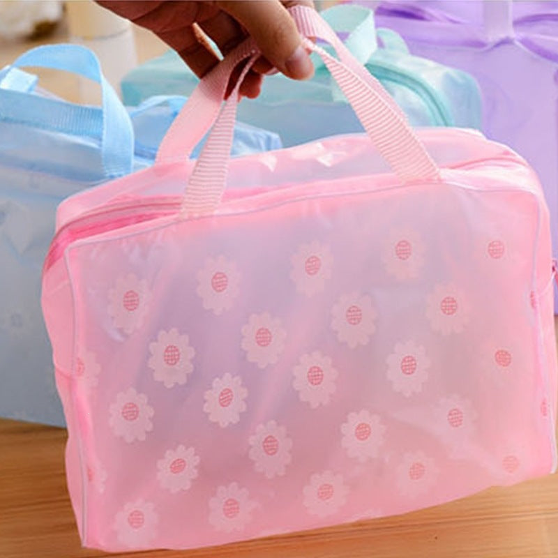 Travel And Outing Ideas Floral-patterned, Transparent, Waterproof Home Items