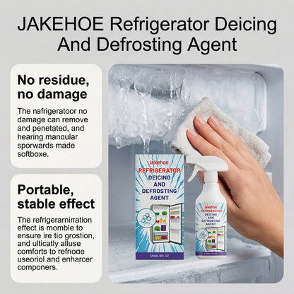 Jakehoe Defrosting Spray For Daily Cleaning Of Household Refrigerators And Freezers, Easy-To-Use Multifunctional Spray For Defrosting And Thawing