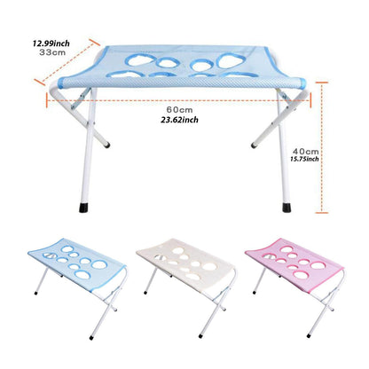 Pet Grooming Hammock With Foldable Iron Stand, Dog Bath Stand For Small Dogs And Cats, Mesh Grooming Table With Safety Strap For Nail Trimming