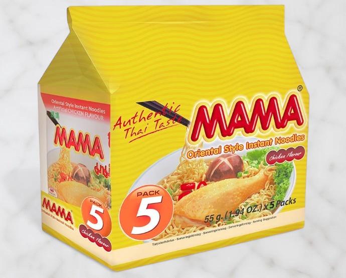 Mama Chicken Noodle 5 x 55g