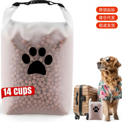 Storage Fresh-keeping And Moisture-proof Pet Food Storage Bag
