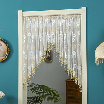 Lace Half Curtain For Home Bedroom Decor