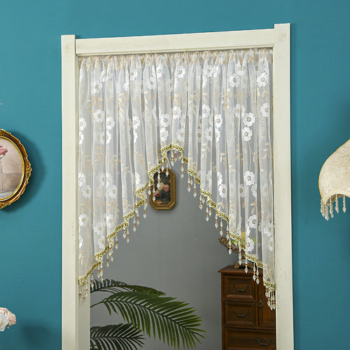 Lace Half Curtain For Home Bedroom Decor