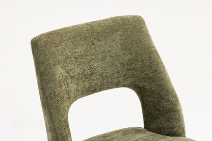 Kitchen Organizer - Dining Chair Set of 2,Upholstered Chenille Fabric