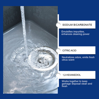 Garbage Processor Cleaning Tablets Daily Cleaning Deodorization Convenient Household Smell Care Tablets