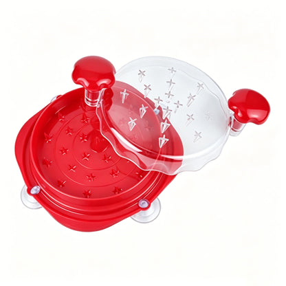 Manual Plastic Chicken Meat Grinder Suction Cup Meat Puller Handheld Tool Pet Food Vegetable Separator Kitchen Gadget