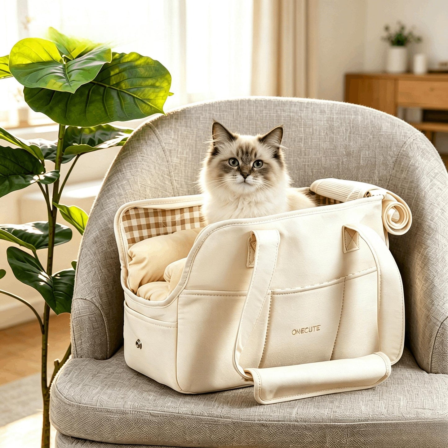Puppy Bag Breathable Pet Carrier Lightweight Cat Carrier For Outings Portable