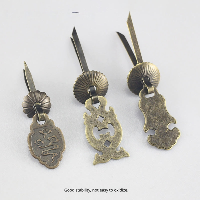 Chinese-style Antique Furniture Brass Drawer Pull