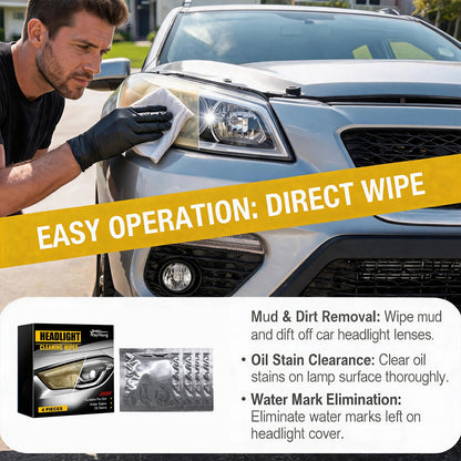 Headlight Cleaning Wipe
