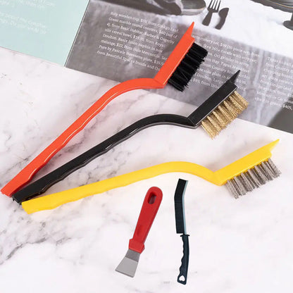 Cleaning Tools - Multi-piece Stove And Range Hood Cleaning Brush Set