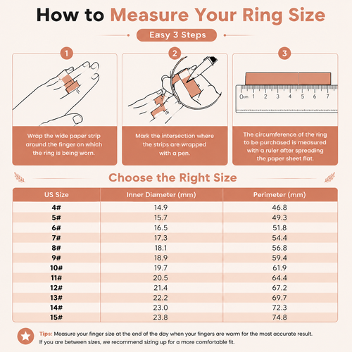 Professional Ring Sizing Kit For Men Women US Standard 6-13 Accurate Finger Gauge Measuring Set Jewelry Tool For Smart Rings