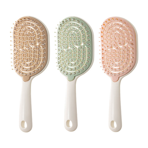 Womens Detachable Self-Cleaning Hair Comb