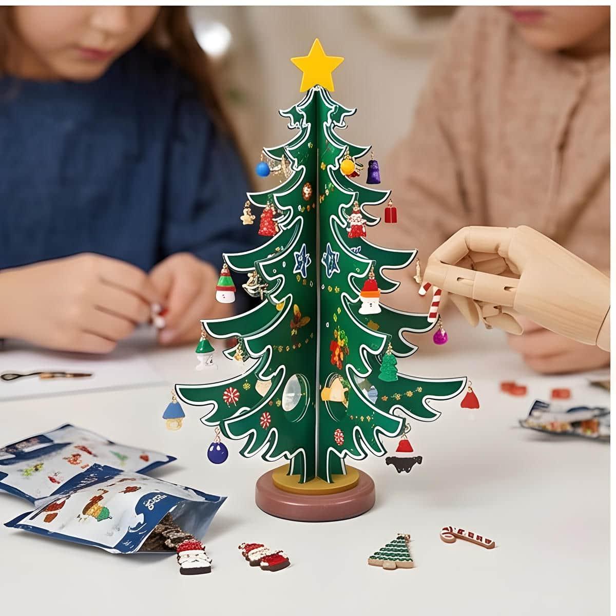 Pet Supplies - DIY Christmas Tree Decoration Set With 24 Pieces: 1