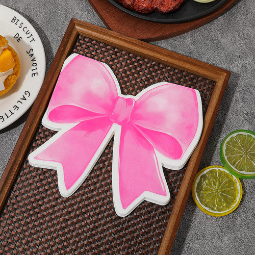 Home Decor - Bow-Shaped Special-Shaped Printed Napkins Party Napkins
