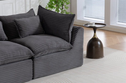 74.8" Width Cloud Couch Oversized Modular Sectional Sofa True Relax