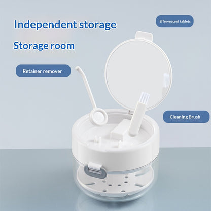 Household Orthodontic Aligner Cleaning And Storage Box