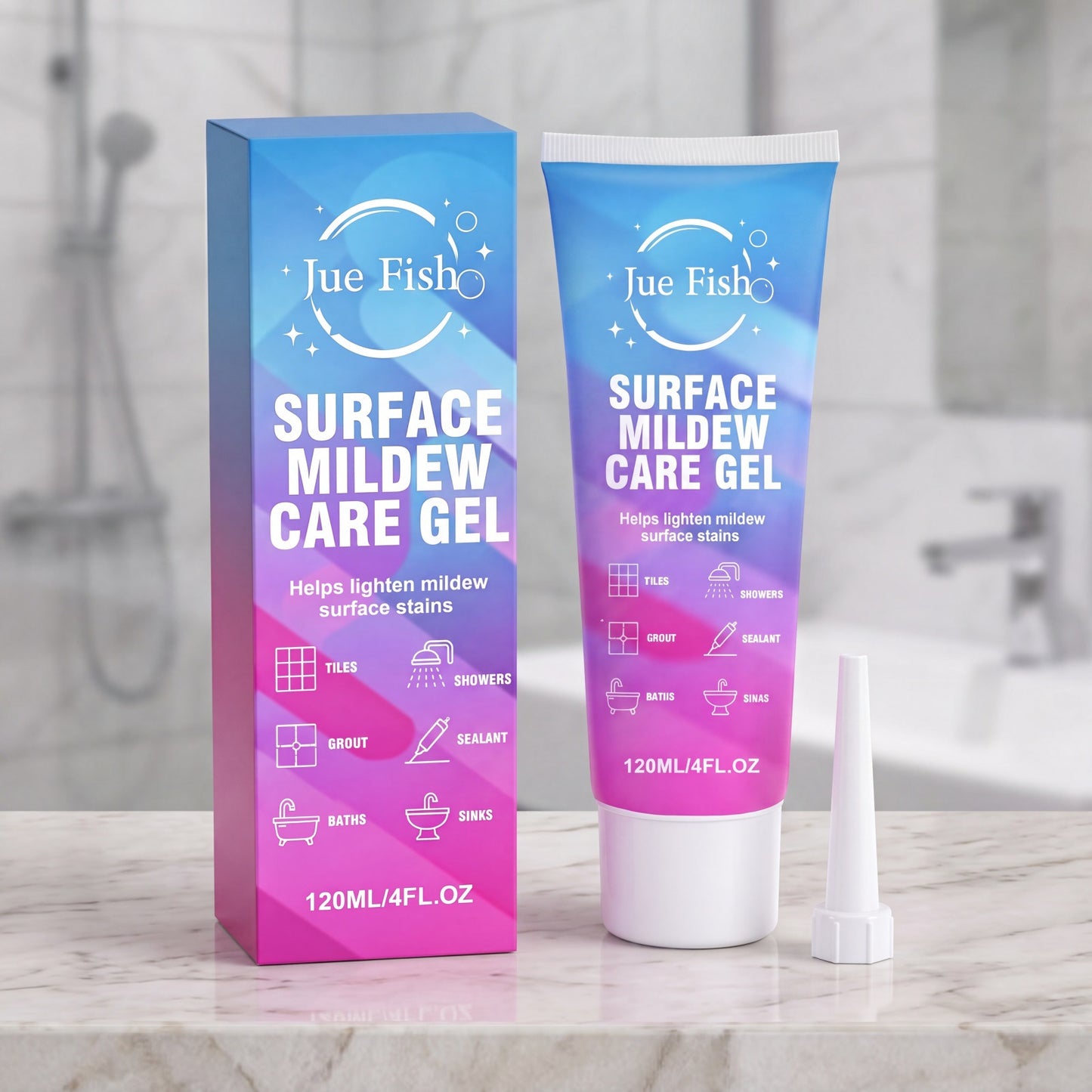 Surface Cleaning Gel Household Cleaning Shower Bathtub
