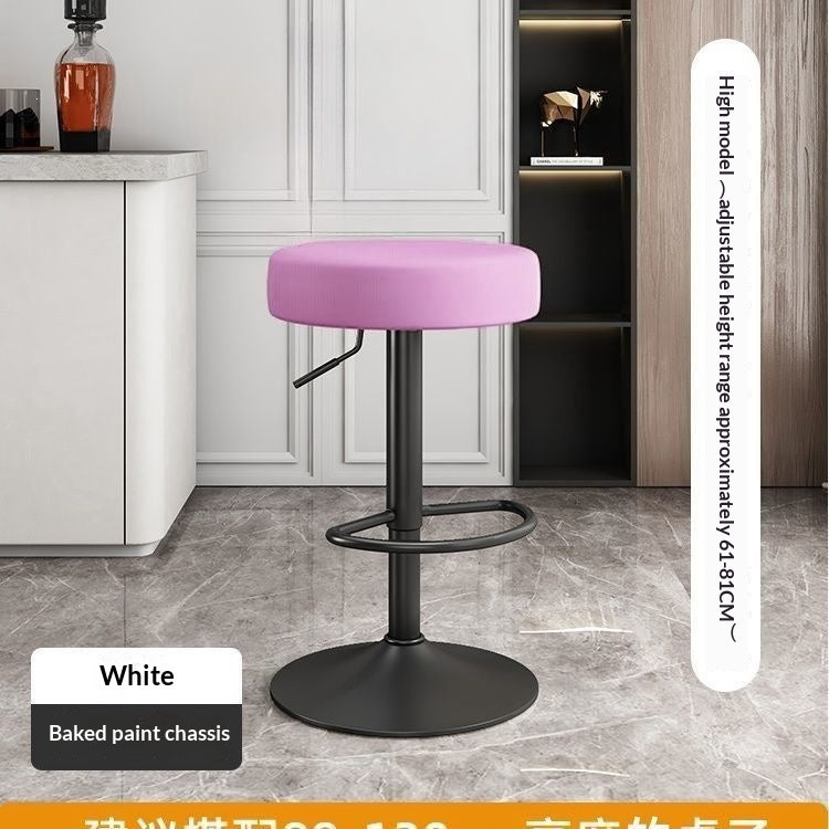 Home Decor - Creative Portable Home Use Lift-back Bar Stool